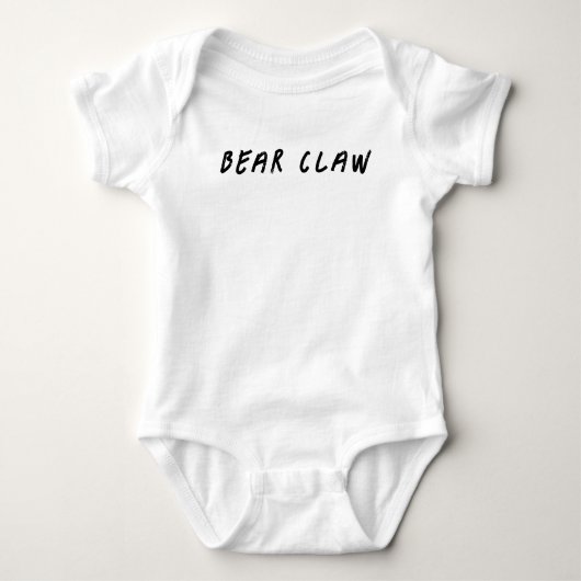 Bear Claw Baby Onsie ベビーボディスーツ (正面)
