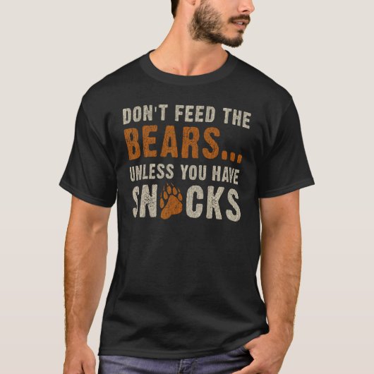 Bear Community Don t feed the bears   Bear Pride G Tシャツ (正面)