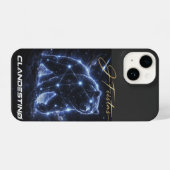 Bear Constellation Hoodie iPhoneケース (裏面横)