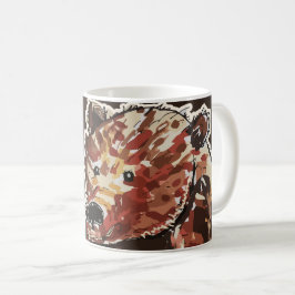 Bear Contemplates Hibernation コーヒーマグカップ