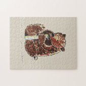 Bear Contemplates Hibernation ジグソーパズル (横)