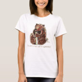 Bear Contemplates Hibernation Tシャツ (正面)