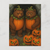 Bear Couple Costumes ポストカード (正面)