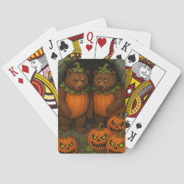 Bear Couple Costumes Playing Cards トランプ