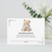 Bear Diaper Raffle Card  エンクロージャーカード (スタンド正面)