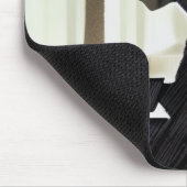 Bear Drink Coffee in the Woods マウスパッド (コーナー)