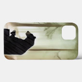 Bear Drink Coffee in the Woods Case-Mate iPhoneケース (裏面 (横))
