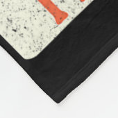 Bear Drinking Beer Outdoor Funny Grizzly Hiking  フリースブランケット (角)