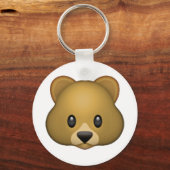 Bear - Emoji キーホルダー (正面)