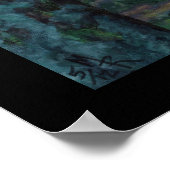 Bear Falls Art Print ポスター (角)