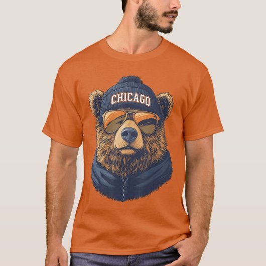 Bear Game Day for Men Women and funny Tシャツ (正面)