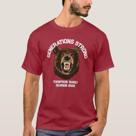 Bear “Generations Strong” Custom Family Reunion  Tシャツ