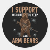 Bear Gun 2nd IはBの腕と腕の保権利を支持 ラウンドシール (正面)