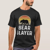 Bear Hunter   Bear Slayer Hunting  Retro Tシャツ (正面)