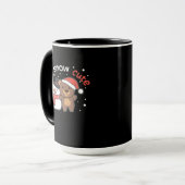 Bear I'm Snow Cute Snowman Snow Pun マグカップ (正面左)