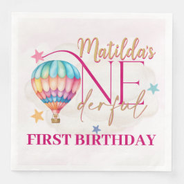 Bear in a Balloon Standardパーティーナプキン