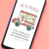 Bear in Mail Truck新しいアドレス 案内状