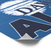 Bear in Moonlight – アラスカ,ドーソン ポスター (角)