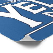 Bear in Moonlight -イエローストーン国立公園 ポスター (角)