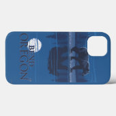 Bear in Moonlight – オレゴン，ベンド Case-Mate iPhoneケース (裏面 (横))