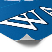 Bear in Moonlight – ワシントン ポスター (角)