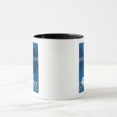 Bear in Moonlight - Glacier National Park, MT マグカップ (中央)