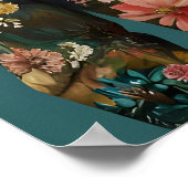 Bear In Suit Poster, Bear Portrait, Bear Oil ポスター (角)