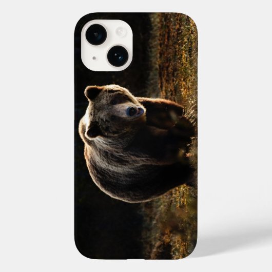Bear iPhone 14 Case Case-Mate iPhoneケース (裏面)
