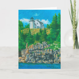 Bear Island Light Painting サンキューカード