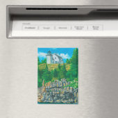 Bear Island Light Painting マグネット (インサイチュ (食洗機))