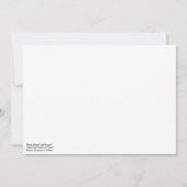 Bear Island Light Painting 招待状 (裏面)