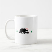 Bear Lair New Hampshire Christmas  コーヒーマグカップ (左)