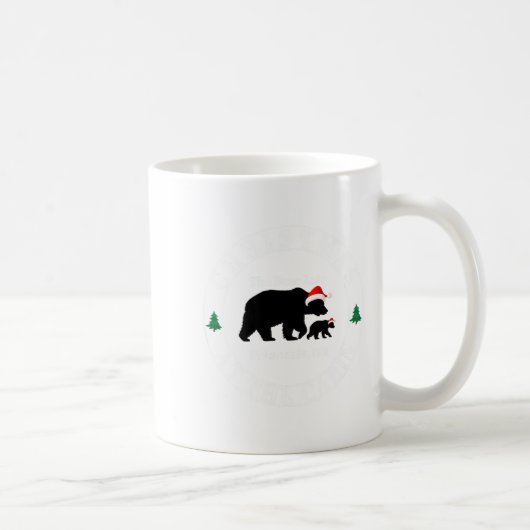 Bear Lair New Hampshire Christmas  コーヒーマグカップ (右)