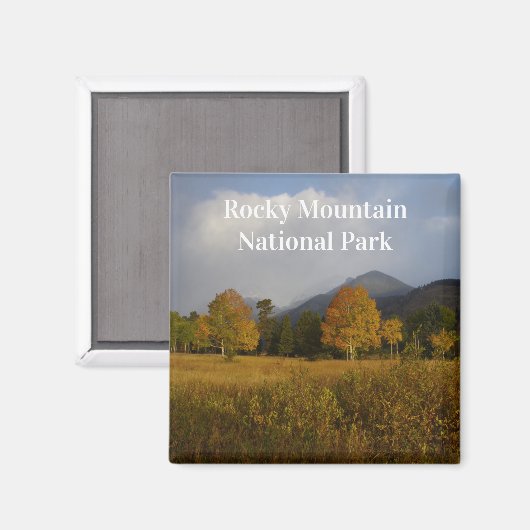 Bear Lake Road Rocky Mountain National Park Magnet マグネット (正面/裏面)