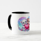 Bear love Mug マグカップ (正面左)