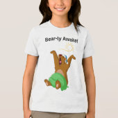 Bear-ly Awake! トライブレンドＴシャツ (正面)