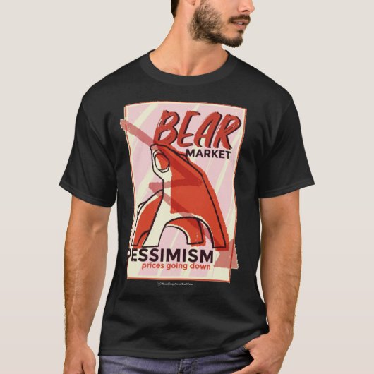 BEAR MARKET PESSIMISM Tシャツ (正面)
