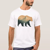 Bear Men's Basic T-Shirt Tシャツ (正面)