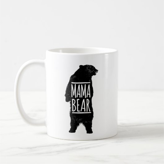 Bear Mugママ コーヒーマグカップ (左)