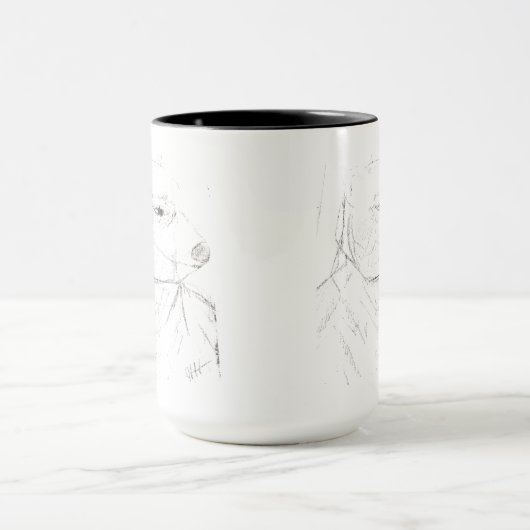 Bear Mug by JHT ( Approachable Wolf ) マグカップ (中央)