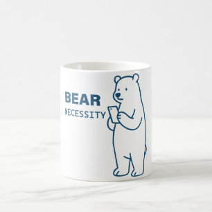 Bear Necessity コーヒーマグカップ