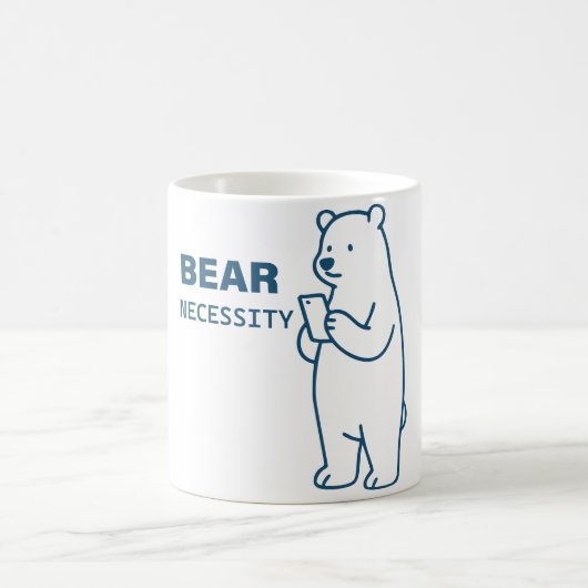 Bear Necessity コーヒーマグカップ (中央)