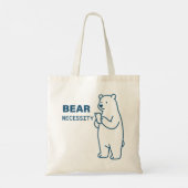 Bear Necessity トートバッグ (裏面)