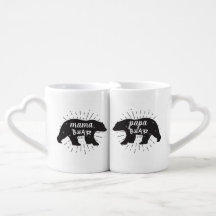 Bear Papa Bearママのコーヒー・マグセット