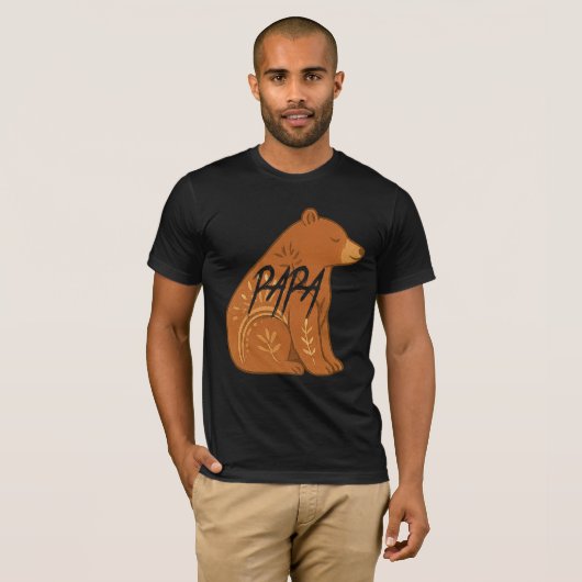 Bear Papa T-Shirt, Tシャツ (正面フル)
