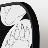 Bear Paw Power Pickleball Paddle ピックルボールラケット (左詳細)