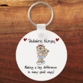 Bear PediatricナースTシャツとギフト キーホルダー (正面)