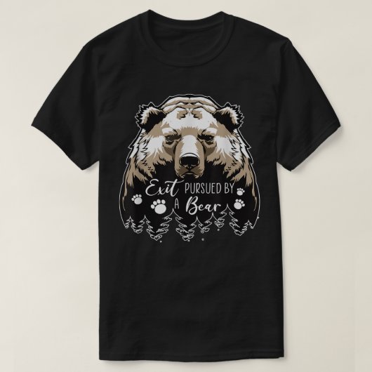 Bear Pngによって追跡された終了 Tシャツ (デザイン正面)