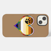 Bear Pride ハートケース Case-Mate iPhoneケース iPhone 13ケース (裏面横)