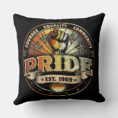 Bear Pride 創設 1969年 クッション (裏面)